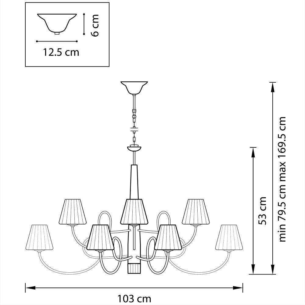 Lightstar (MD5082-12+1C) Люстра подв VORTICO 12х40W G9+1х40W G9 ХРОМ/БЕЛЫЙ (в комплекте) Lightstar (MD5082-12+1C) Люстра подв VORTICO 12х40W G9+1х40W G9 ХРОМ/БЕЛЫЙ (в комплекте)